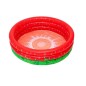 Piscina gonflabila copii, 160x160x38 cm, imprimeu capsune, 390 litri, rotunda