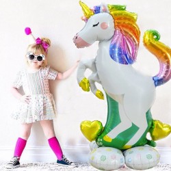Balon folie Unicorn, 70x112 cm, decor petrecere multicolor