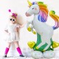 Balon folie Unicorn, 70x112 cm, decor petrecere multicolor Balon folie Unicorn, 70x112 cm, decor petrecere multicolor