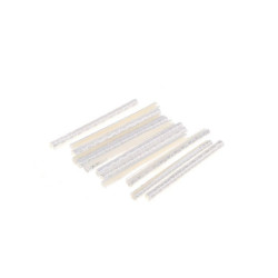 Ornamente reflectorizante pentru spite bicicleta, set 12 bucati, alb