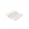 Ornamente reflectorizante pentru spite bicicleta, set 12 bucati, alb