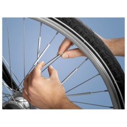 Ornamente reflectorizante pentru spite bicicleta, set 12 bucati, alb
