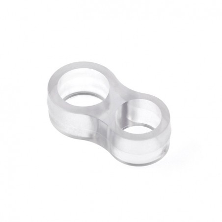 Opritor usa, pozitionare maner, transparent, PVC, 2.3 x 1.3 x 4.4 cm