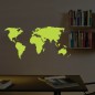 Sticker fosforescent luminos model Harta Lumii