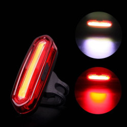 Stop bicicleta LED COB, reincarcabil USB, 120 lm, 800mAh, IPX5