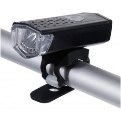 Far bicicleta LED, reincarcabil USB, 3 moduri iluminare, IPX5