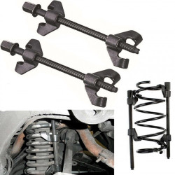 Presa pentru arcuri auto si amortizoare, lungime 38 cm, otel, set 2 buc
