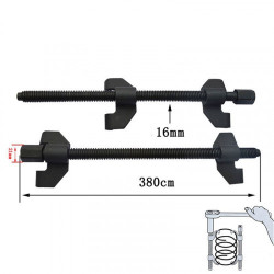Presa pentru arcuri auto si amortizoare, lungime 38 cm, otel, set 2 buc