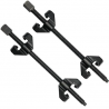 Presa pentru arcuri auto si amortizoare, lungime 38 cm, otel, set 2 buc