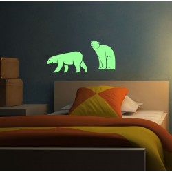 Ursi Polari Sticker Luminiscent