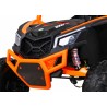 Masinuta electrica Buggy UTV-MX, roti spuma EVA, 2 locuri, portocaliu/negru