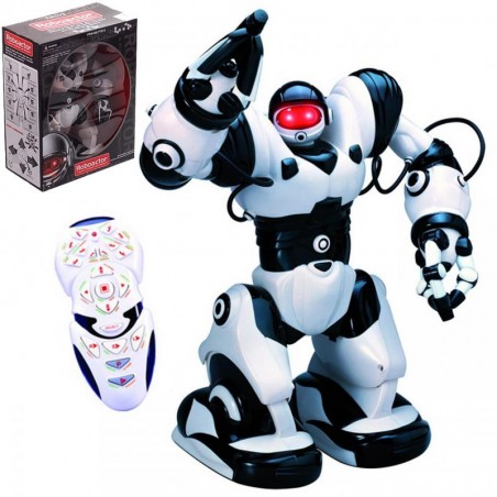 Robot cu telecomanda, multiple functii, efecte sonore, Kung Fu, inaltime 33 cm