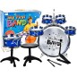 Set 6 tobe pentru copii, jazz drum cu chimval, scaunel si bete incluse Set 6 tobe pentru copii, jazz drum cu chimval, scaunel si bete incluse