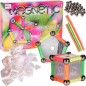 Puzzle magnetic interactiv, 84 piese, plastic, multicolor