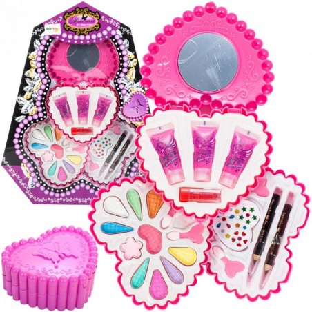Trusa cosmetica de jucarie, accesorii incluse, plastic, multicolor