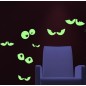Sticker decorativ glow luminosmodel Ochi Jucausi