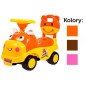 Premergator masinuta pentru copii cu claxon, compartiment depozitare, plastic, multicolor Premergator masinuta pentru copii cu claxon, compartiment depozitare, plastic, multicolor