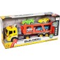 Camion de remorcare, 4 autoturisme incluse, multicolor, plastic Camion de remorcare, 4 autoturisme incluse, multicolor, plastic