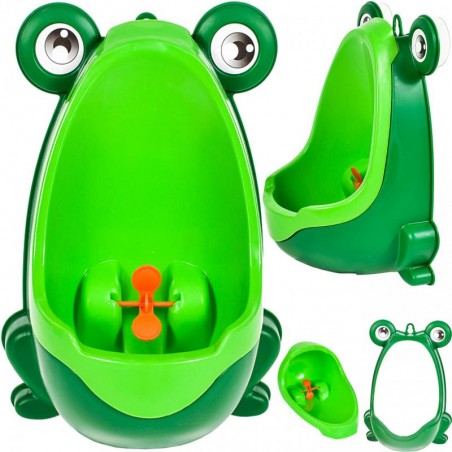 Olita pentru copii cu ventuze, 31 x 21 x 16 cm, plastic, verde