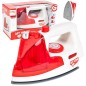Fier de calcat pentru copii cu baterii, emite sunete si lumini, plastic, multicolor Fier de calcat pentru copii cu baterii, emite sunete si lumini, plastic, multicolor