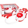 Aspirator cu bile pentru copii, accesorii incluse, emite lumini si sunete, multicolor