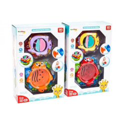 Set jucarie de baie pentru copii, 6 piese, multicolor, plastic
