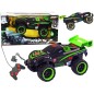 Masinuta off-road cu telecomanda, efecte lumini, plastic, negru Masinuta off-road cu telecomanda, efecte lumini, plastic, negru