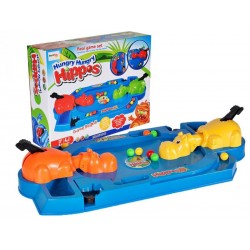 Joc de societate pentru copii, hipopotamii flamanzi, 2 persoane, plastic, multicolor