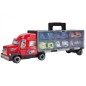 Camion cu masinute, 6 masinute incluse, 37,0 x 9,5 x 12,0 cm, plastic, multicolor Camion cu masinute, 6 masinute incluse, 37,0 x 9,5 x 12,0 cm, plastic, multicolor