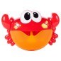 Jucarie de baie pentru copii crab, prindere cu ventuze, melodii, plastic, rosu