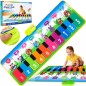 Covoras muzical interactiv cu animale, sunete intrumente, numaratoare, animale, melodii, control volum, multicolor, 130 x 48 cm
