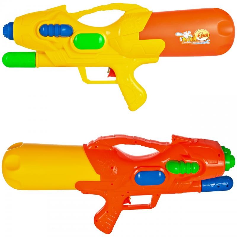 Pistol cu apa pentru copii, 51 x 11 x 24 cm, plastic, multicolor