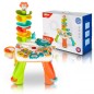 Masa interactiva pentru copii, emite sunete, figurine incluse, tobogan, omida, fluture, 46 x 46 x 75 cm, plastic, multicolor Masa interactiva pentru copii, emite sunete, figurine incluse, tobogan, omida, fluture, 46 x 46 x 75 cm, plastic, multicolor