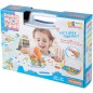 Blocuri puzzle cu surubelnita,151 piese, plastic, multicolor