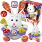Iepuras de plus interactiv, efecte lumini si sunet, canta, vorbeste, portocaliu, 20 cm Iepuras de plus interactiv, efecte lumini si sunet, canta, vorbeste, portocaliu, 20 cm