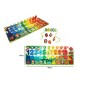 Puzzle educativ pentru copii, forme geometrice, animale, semne matematice, lemn, multicolor
