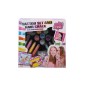 Set manichiura si coafura pentru copii, vopsea par, pensule machiaj, farduri, multicolor