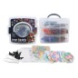 Set creativ margele de calcat, 6000 piese, pensete, multicolor