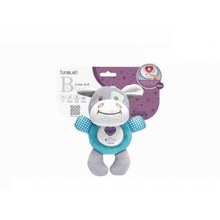 Magarus de plus interactiv, emite sunete si lumini, melodii, sunete animale, multicolor