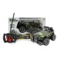 Masinuta off-road cu telecomanda, efecte lumini, baterii incluse, 26 x 16,5 x 15 cm, plastic, verde