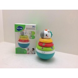 Puzzle unicorn pentru copii, efecte sunet, plastic, multicolor