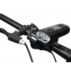 Far LED bicicleta1000 lm, functie Powerbank, reincarcabil USB, IPX4