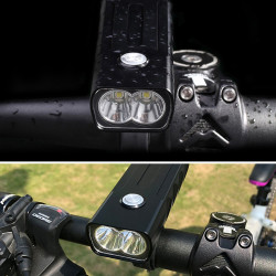 Far LED bicicleta1000 lm, functie Powerbank, reincarcabil USB, IPX4