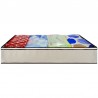 Dulap depozitare, material textil, inchidere cu fermoar, 80x45x15 cm