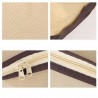 Dulap depozitare, material textil, inchidere cu fermoar, 80x45x15 cm