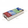 Dulap depozitare, material textil, inchidere cu fermoar, 80x45x15 cm