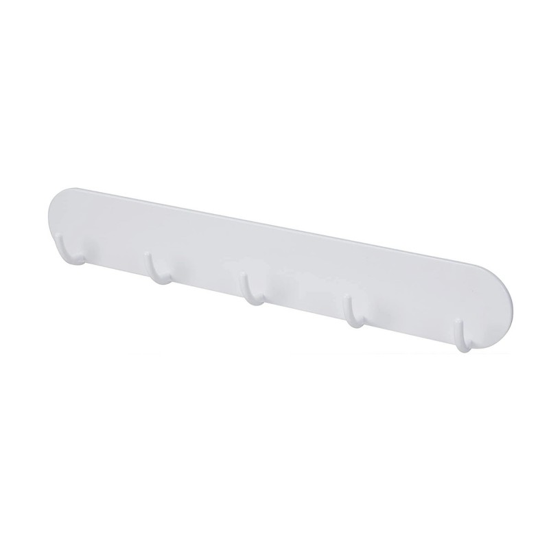 trembling Changes from Menstruation Cuier din plastic pentru perete, 5 carlige, lungime 28 cm, alb - Glowmania