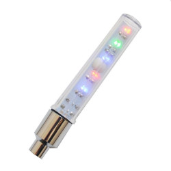 Ventil luminos 5 LED-uri, alimentare baterii, set 2 bucati
