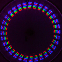Ventil luminos 5 LED-uri, alimentare baterii, set 2 bucati