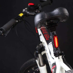 Stop bicicleta LED COB, reincarcabil USB, 120 lm, 800mAh, IPX5
